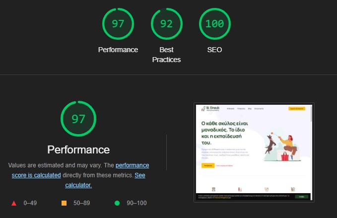 Speed Report